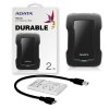 Adata Durable Lite HD330 2TB 2.5'' USB3.1 Czarny